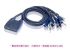 ATEN 4埠USB KVM多電腦切換器 (HotKey切換)