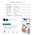 E-books RASTO RS7 藍芽4.2鋁製磁吸耳道式耳機